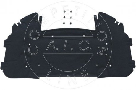 Шумоізоляція капота BMW 3 (E90/E91/E93/E92) 05-13 (з фіксаторами) AIC 57088