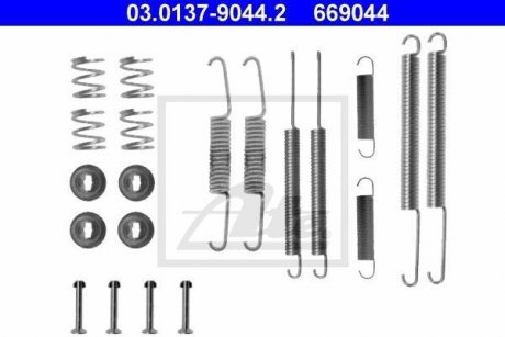 VAG комплектуючі для гальмівних колодок ATE 03013790442 (фото 1)