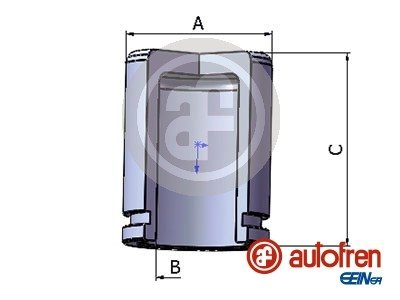 Поршень супорта Corolla 01-07 33,9*47,65mm AUTOFREN D025550 (фото 1)