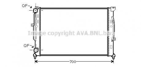 Радиатор охлаждения двигателя AVA AVA COOLING AI2189