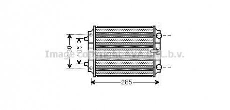 VAG Радіатор, Система охолодження двигуна AVA COOLING AI2299 (фото 1)
