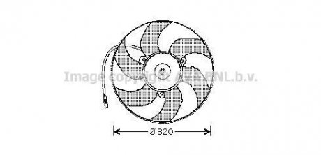 Вентилятор AVA COOLING PE7513