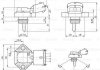 Датчик тиску наддува DAF CF/LF/XF 01- BOSCH 0 281 002 316 (фото 6)