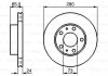 Диск гальмівний (передній) Citroen Jumper/Fiat Ducato/Peugeot Boxer 1.4t 94- (280x24) (вентильований) BOSCH 0 986 478 434 (фото 6)