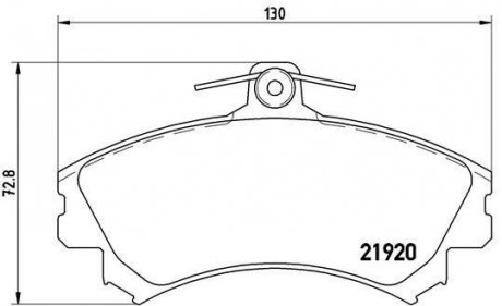 BREMBO P54022 (фото 1)