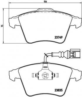 BREMBO P85090 (фото 1)