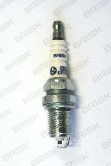 Свічка запалювання SUPER ВАЗ 2110 16V 1,1 мм (блістер) (0004#4) BRISK DR15YC-1 (фото 1)