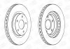 Диск тормозной передний (кратно 2шт.) Jeep Compass (06-), Patriot (07-17)/ Mitsubishi ASX (09-) CHAMPION 562790CH (фото 1)