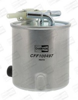 Фильтр топливный NISSAN MURANO II (Z51) 07-14;QASHQAI / QASHQAI +2 I (J10, NJ10, JJ10E) 06-14 CHAMPION CFF100497