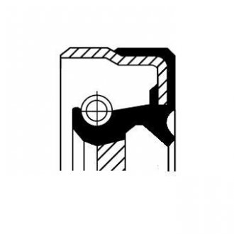 VAG Сальник, автоматична коробка передач CORTECO 01036174B (фото 1)