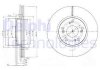 Диск гальмівний (передній) (к-кт 2шт) Honda Civic/FR-V 05- (282x23) Delphi BG3980C (фото 2)