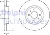 Диск гальмівний (передній) (к-кт 2шт) Hyundai i20 15-/Kia Rio III/IV 11- (280x22) (з покриттям) (вент.) Delphi BG4743C (фото 1)