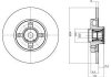 Диск гальмівний (задній) Citroen Berlingo/Peugeot Partner 08- (268х12) (+ABS) (з підшипником) Delphi BG9053RSC (фото 2)