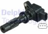 Котушка запалювання Mazda 3 2.3 MPS Turbo 08-14/5 2.0 05- Delphi GN10623-12B1 (фото 1)