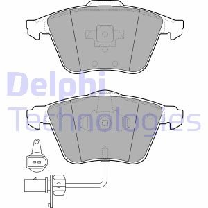 Колодки гальмівні (передні) Audi A4/A6/A8 02-11 (Ate-Teves) (з датчиками) Delphi LP1922
