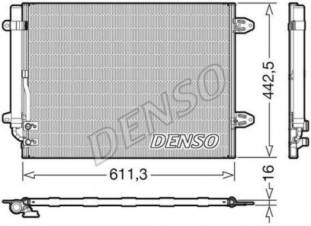 Радіатор кондиціонера DENSO DCN32013