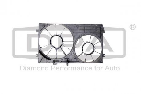 Дифузор радіатора VW Caddy III/IV 04-20 DPA 11210797602 (фото 1)