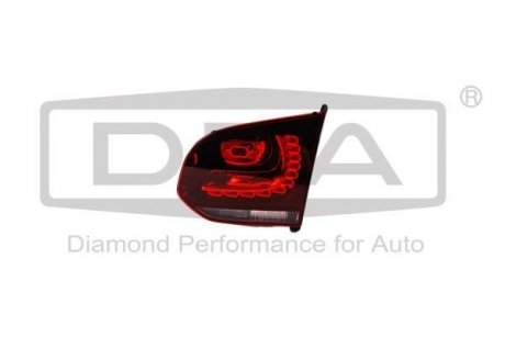 Фонарь задний правый внутренний LED красный VW Golf (09-13) DPA 89450625202