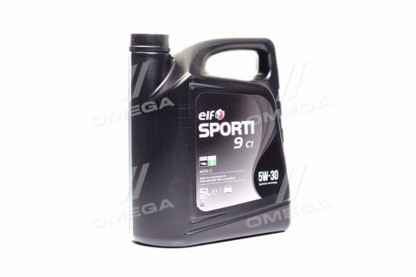 Олива моторна SPORTI 9 C1 5W-30 (Каністра 5л) ELF 210438