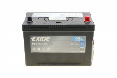 Стартерна батарея (акумулятор) EXIDE EA954 (фото 1)
