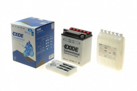 Стартерна батарея (акумулятор) EXIDE EB14-A2 (фото 1)