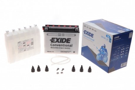 Стартерна батарея (акумулятор) EXIDE EB16AL-A2 (фото 1)