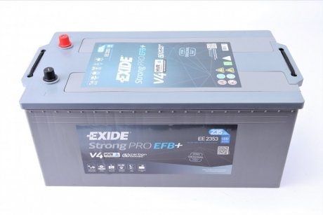 Акумуляторна батарея 235Ah/1200A (518x279x240/+L/B00) Strong Pro EFB+ EXIDE EE2353