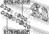 TOYOTA / LEXUS поршень супорта гальмівного переднього FEBEST 0176HDJ02F (фото 2)