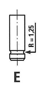 RENAULT Випускний клапан FRECCIA R3639S (фото 1)