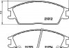 Гальмівні колодки пер. Hyundai Accent/Getz 94-10 HELLA 8DB355006-271 (фото 2)