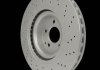 MERCEDES диск гальмівний з покриттям PRO; передн. HELLA 8DD355115401 (фото 4)
