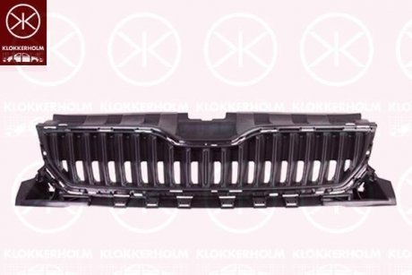 VAG облицювання радіатора, передн., темно сірий KLOKKERHOLM 7516991A1 (фото 1)