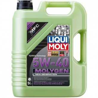 Моторна олива Molygen New Generation 5W-40, 5л LIQUI MOLY 9055