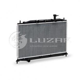 Радиатор охлаждения (алюм) Rio 1.4/1.6 (05-) МКПП LUZAR LRc KIRi05100 (фото 1)