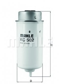 FORD фільтр паливний Ford Transit 2.0/2.4TDCi 02-06 MAHLE / KNECHT KC502