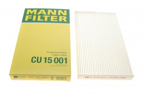 Фільтр салону -FILTER MANN CU 15 001 (фото 1)