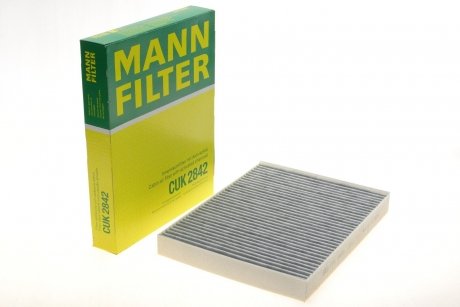 Фільтр салону -FILTER MANN CUK 2842 (фото 1)