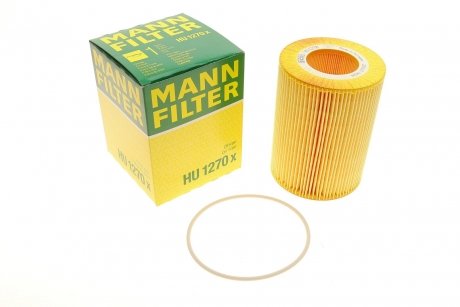 Фільтр масляний -FILTER MANN HU 1270 X (фото 1)