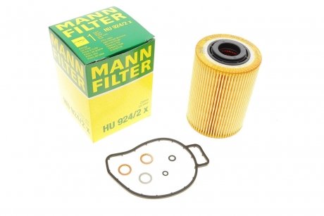 Фільтр масляний -FILTER MANN HU 924/2 X (фото 1)