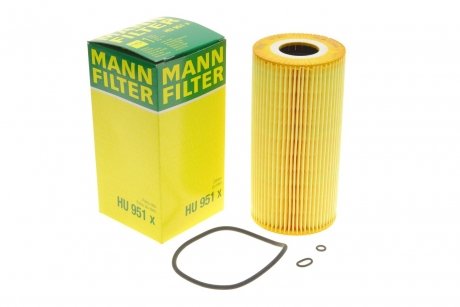 Фільтр масляний -FILTER MANN HU 951 X (фото 1)
