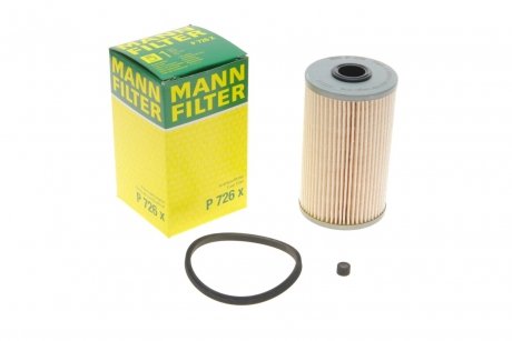 Фільтр паливний -FILTER MANN P 726 X (фото 1)