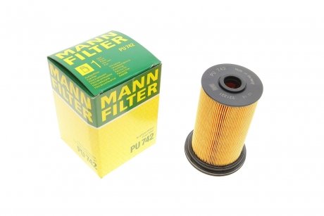 Фільтр паливний -FILTER MANN PU 742 (фото 1)