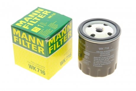 Фільтр паливний -FILTER MANN WK 716 (фото 1)