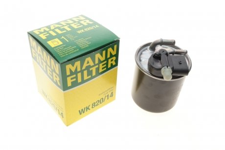 Фільтр паливний -FILTER MANN WK 820/14 (фото 1)