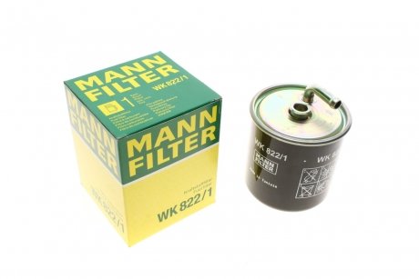 Фільтр паливний -FILTER MANN WK 822/1 (фото 1)
