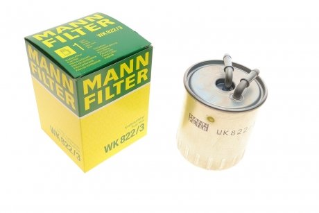 Фільтр паливний -FILTER MANN WK 822/3 (фото 1)