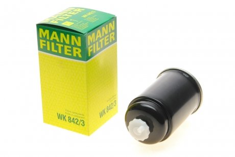 Фільтр паливний -FILTER MANN WK 842/3 (фото 1)