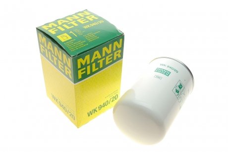 Фільтр паливний -FILTER MANN WK 940/20