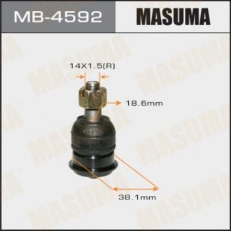 Опора шаровая Nissan Almera Classic (06-12) MASUMA MB4592