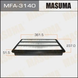 Фильтр воздушный A-3017 (MFA-3140) MASUMA MFA3140 (фото 1)